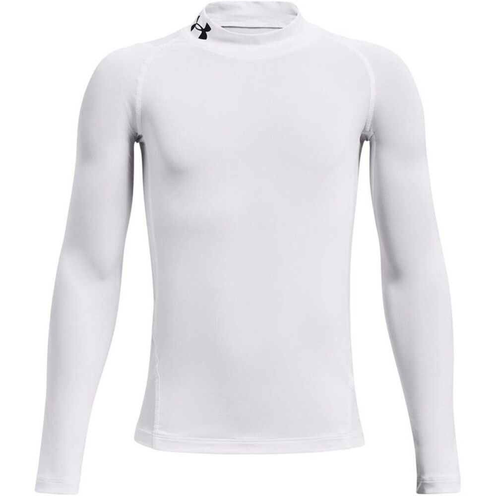 Under Armour Childrens/Kids Compression Fitted Long-Sleeved Base Layer Top / Whi